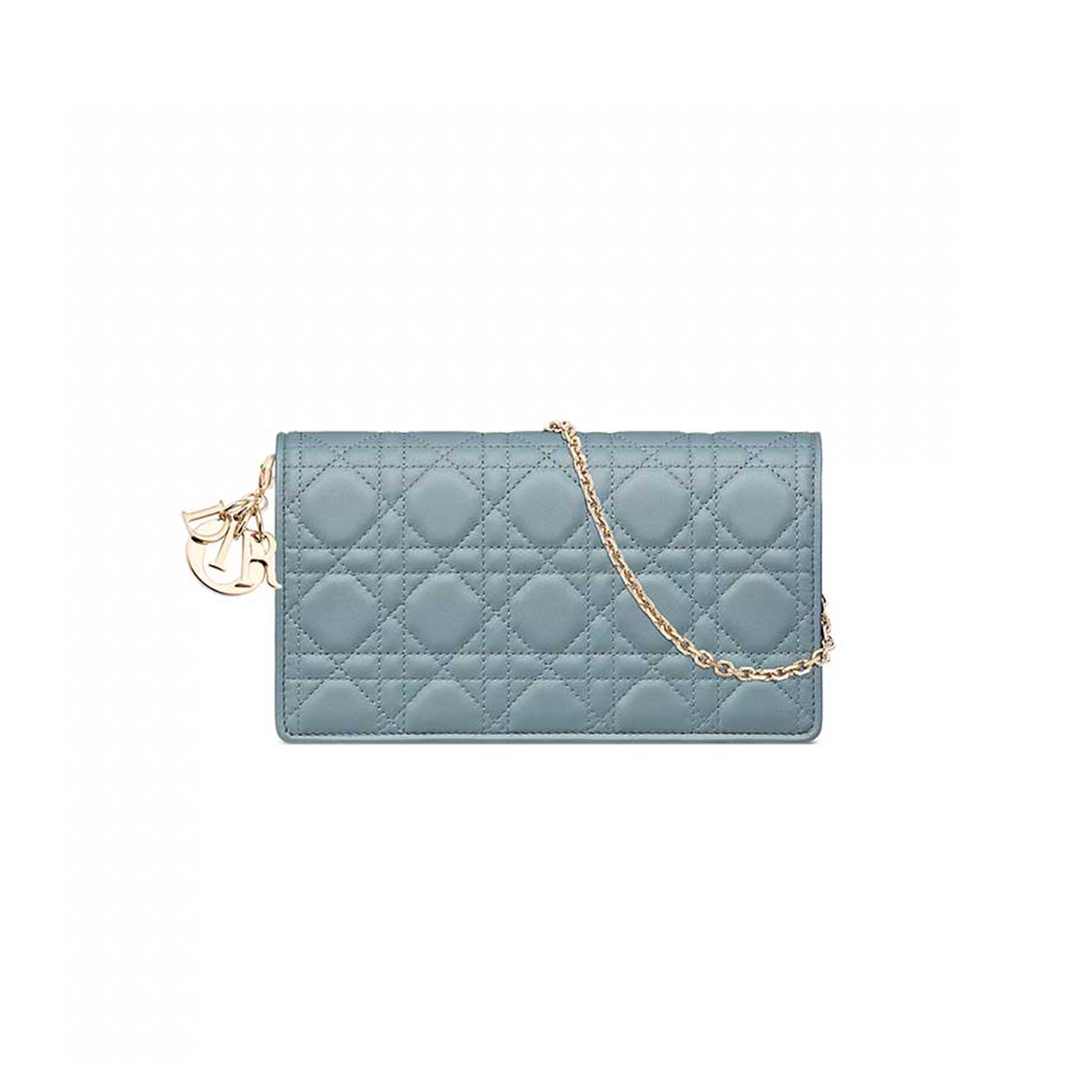 D*or lady D*or pouch with chain s0204onmj_m81b (22*13*5cm)